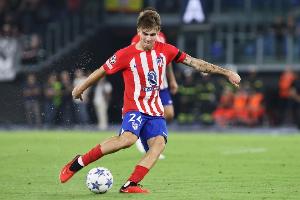 记者：马竞中场巴里奥斯今日恢复合练，可能参加本轮欧冠比赛