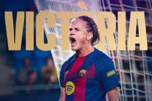 强势！女足欧冠巴萨3-0击败奥哈瓦里，3战全胜打进14球仅丢1球