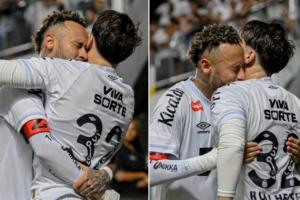 真情流露！绝杀逃出降级区，内马尔紧闭双眼深情拥抱功臣罗尔海瑟