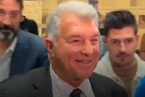 给梅西立雕像？拉波尔塔：还未向他提及此想法，会在适当时候提出